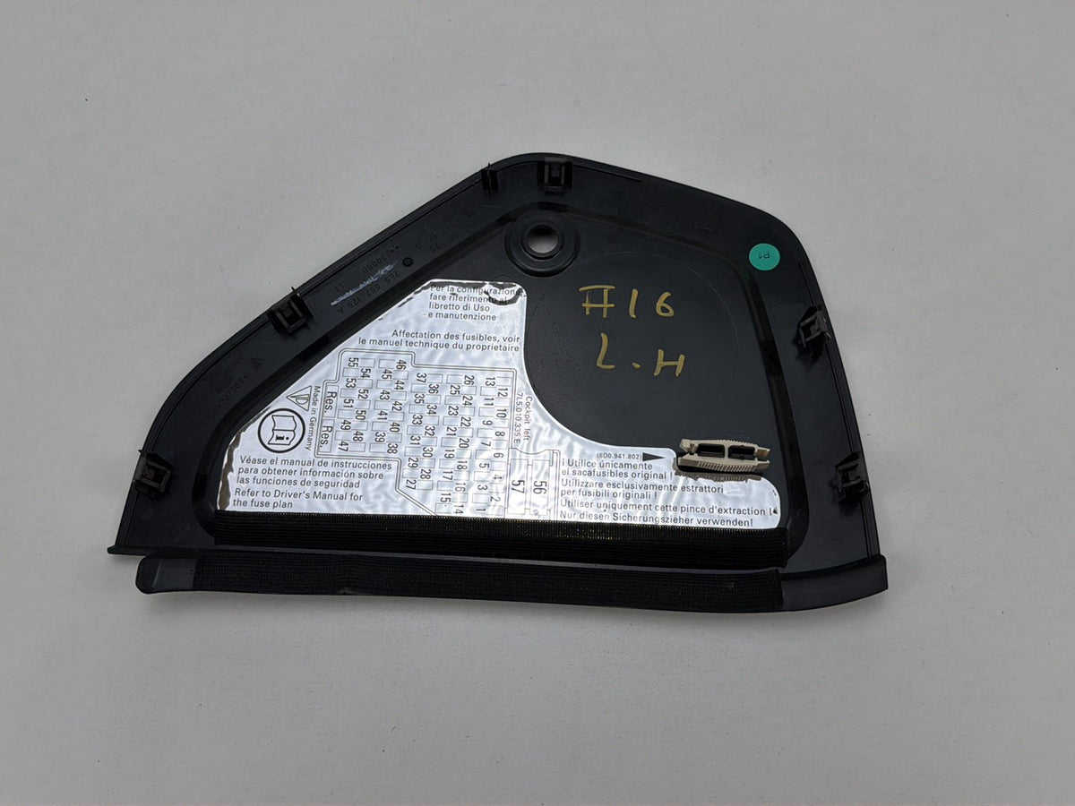 2003-2006 Porsche Cayenne Left Side Dashboard Trim End Panel 7L5857175 OEM