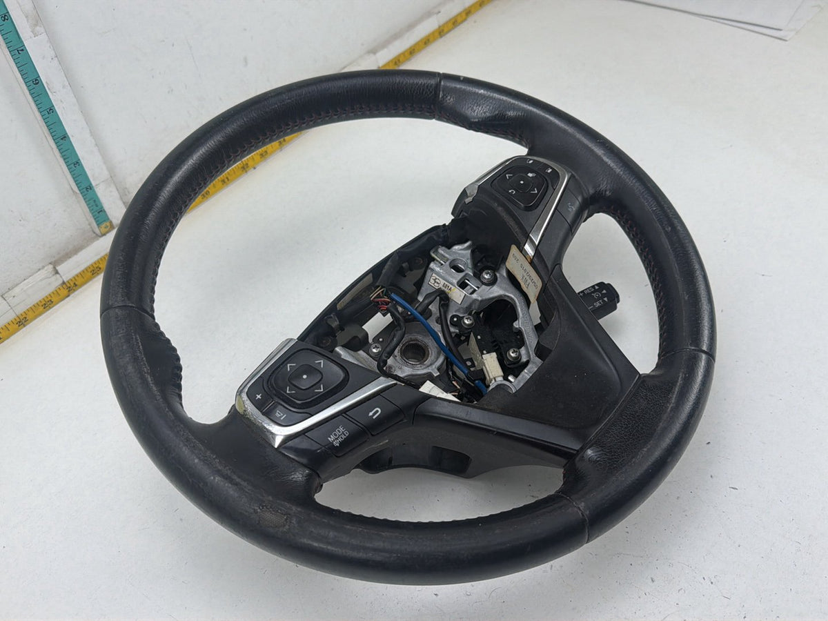 2015-2017 Toyota Camry Leather Steering Wheel Control Switches Cruise Stalk OEM