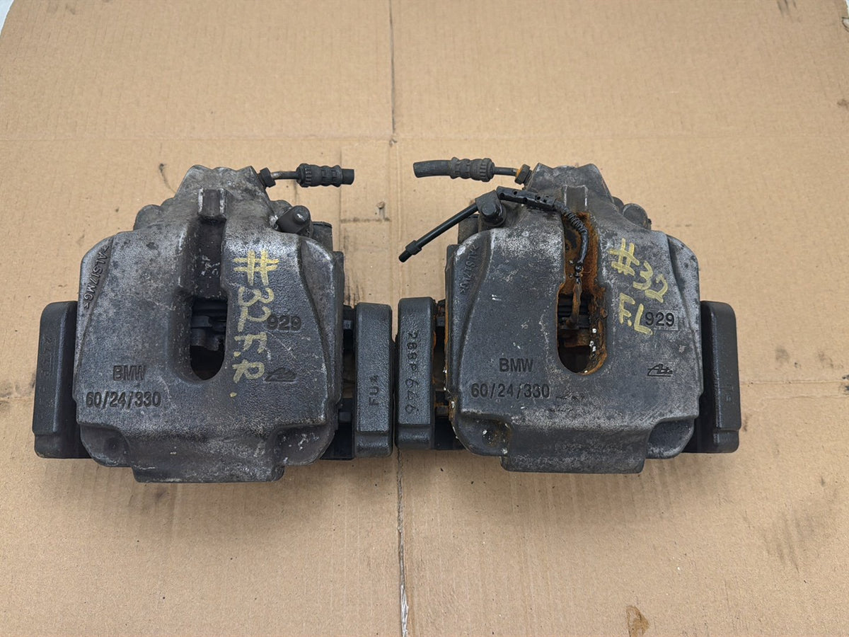 2012-2016 BMW 528i F10 Front Left & Right Brake Caliper Housing OEM
