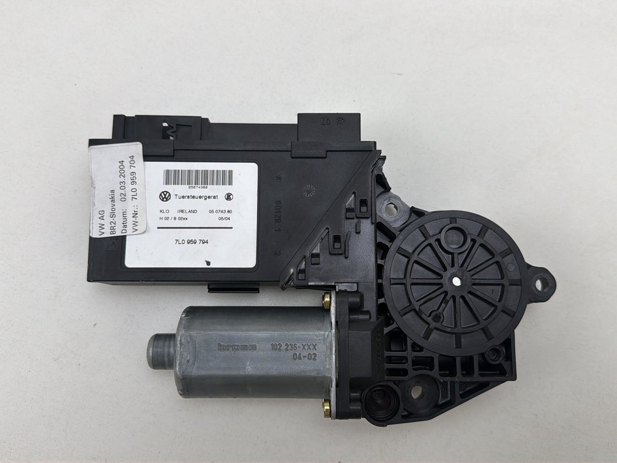 2003-2006 Porsche Cayenne 9PA- Right Rear Window Regulator/Motor 7L0959794
