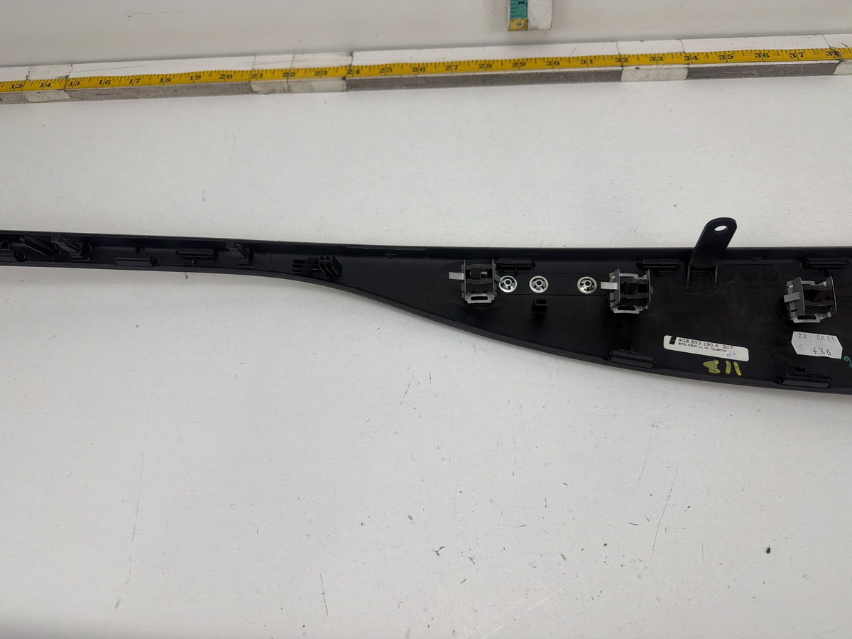 2012-2015 Audi A7 Quattro Dashboard Panel Cover Molding Trim 4G8 853 190 OEM