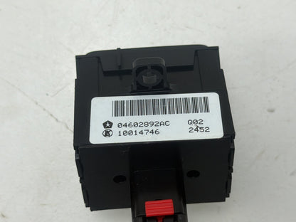 2011-2014 Dodge Charger LD - Interior Light Dimmer Control Switch 04602892AC OEM