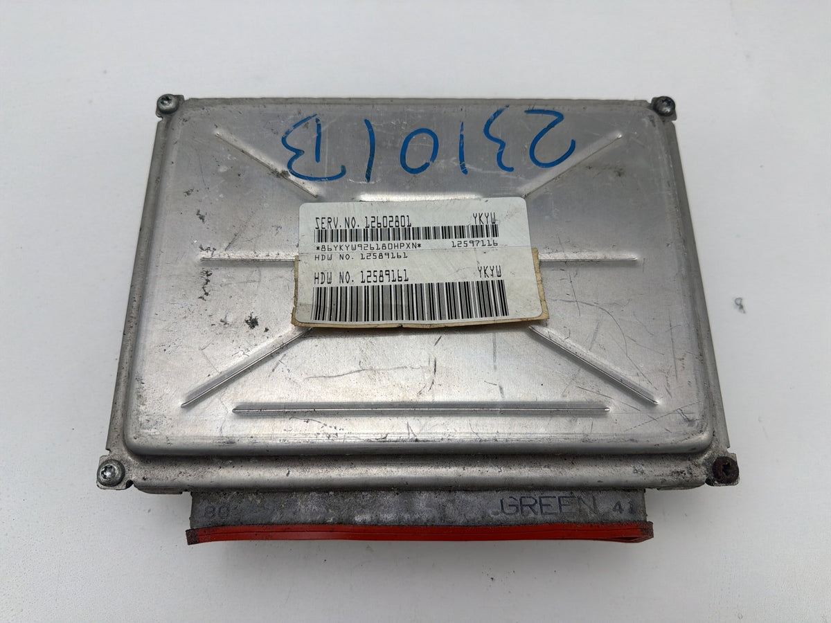 2005-2007 Chevrolet Express 2500 Engine Control Module Unit ECU 12589161 OEM