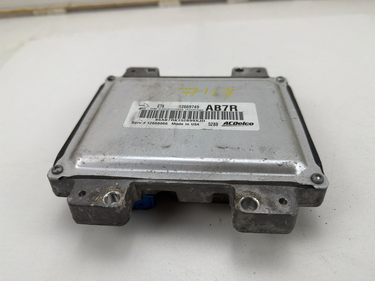2012-2016 Chevrolet Cruze 1.4L Engine Control Module Unit ECU 12669749 OEM
