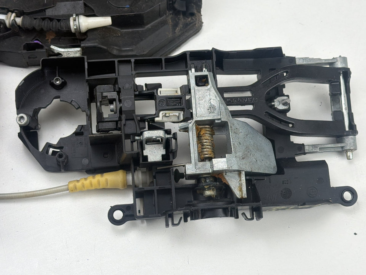 2011-2013 BMW 550i xDrive Rear Left Side Door Lock Actuator Handle Carrier OEM
