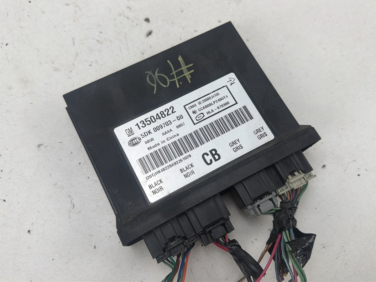 2010-2011 Buick LaCrosse Keyless Theft Locking Range Control Module 13504822 OEM