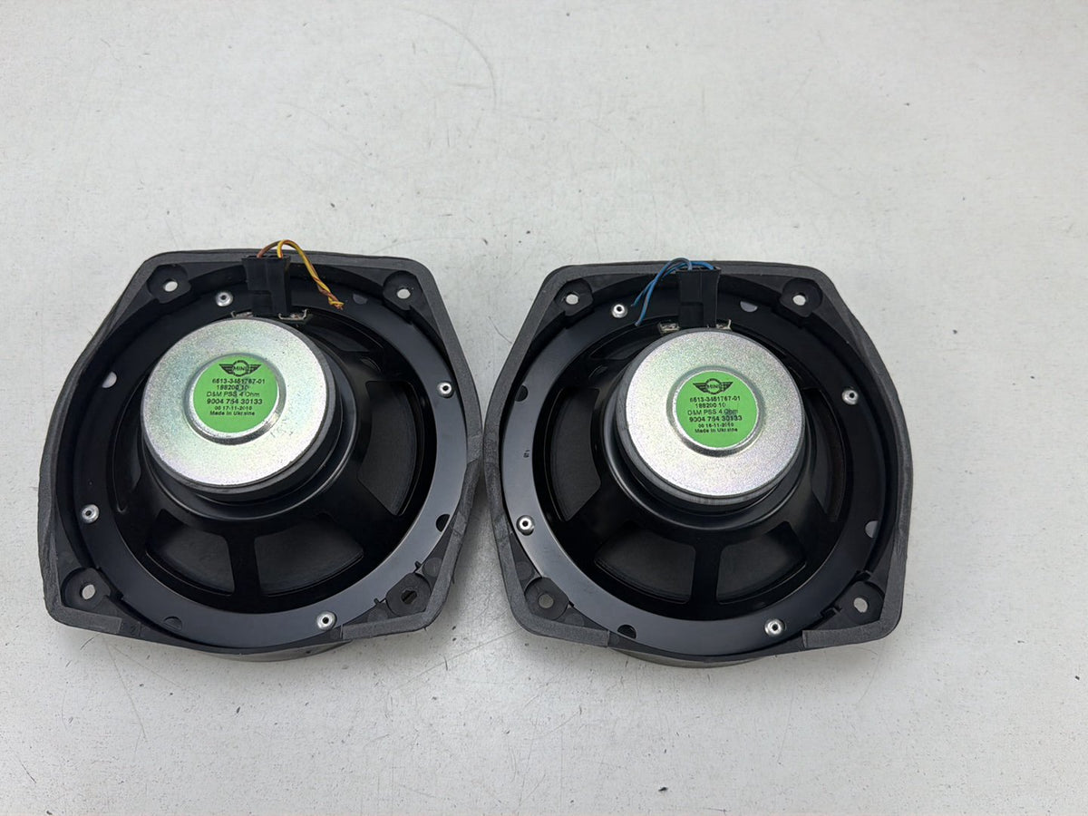 2007-2013 Mini Cooper S Convertible Rear LH/RH Side Speakers 6513-3451767-01 OEM