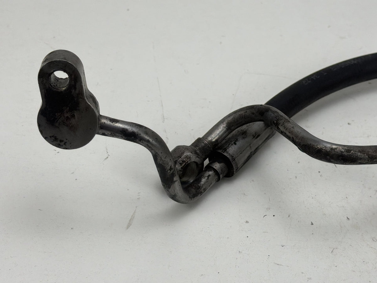 2011-2013 BMW X5 Power Steering Cooler Return Line Hose Pipe OEM