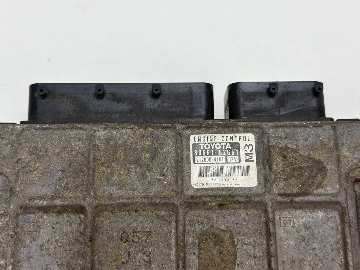 2007-2009 Toyota Yaris Engine Control Module Ecu Ecm Brain Box OEM