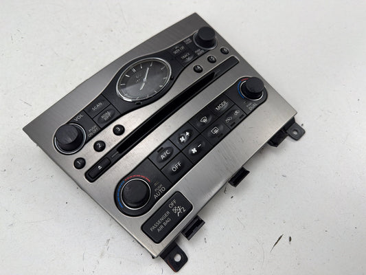 2009-2013 Infiniti G25 Climate Control w/ Radio Control Unit 68262-1NF4D OEM