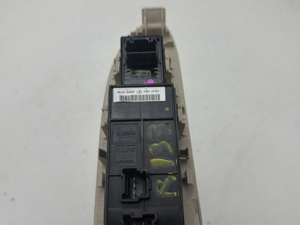 2015-2023 Nissan Murano Left Front Driver Master Window Switch 25401-5AB0A OEM