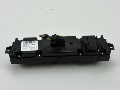2010-2013 BMW X5 Front Dash Climate Control Temperature Switch Panel 9215514 OEM