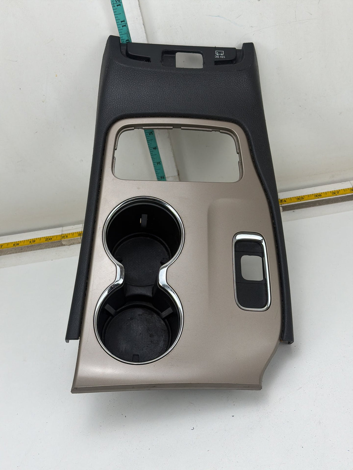 2014-2021 Jeep Grand Cherokee Center Console Shifter Trim Bezel Cup Holder OEM