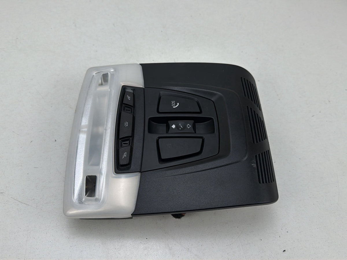 2012-2015 BMW 228i F22-Overhead Console Dome Light Sunroof Switch 9321466 OEM