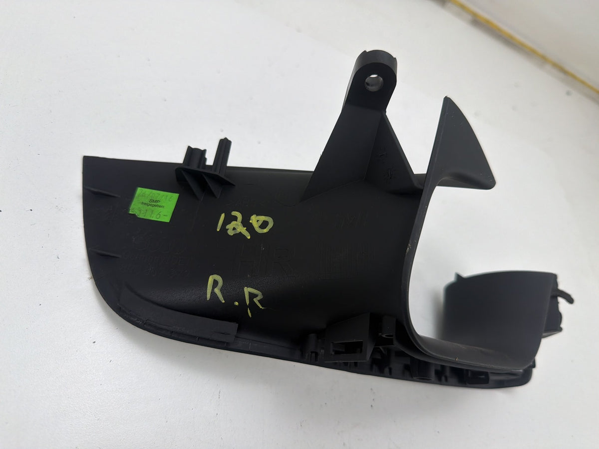 2009-2017 Audi Q5 Right Rear Door Pull Handle Cover Trim w/ Window Switch OEM