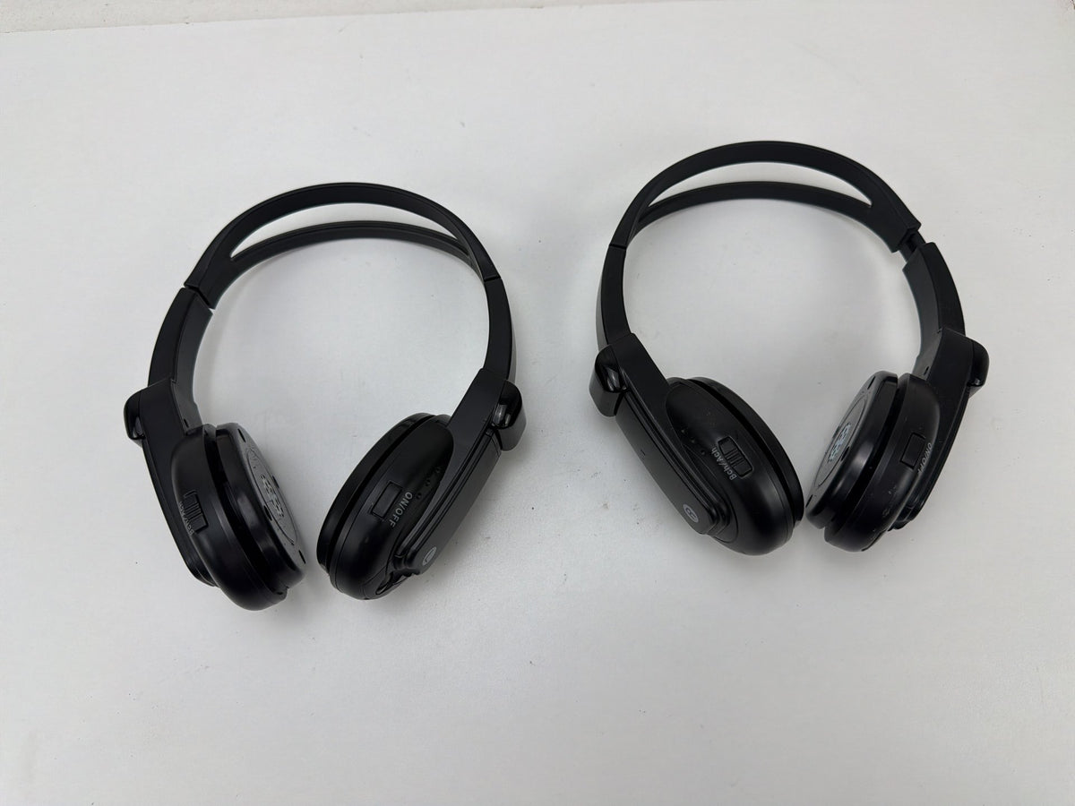 2011-2013 Infiniti QX56 Wireless DVD Entertainment Headphones Pair OEM