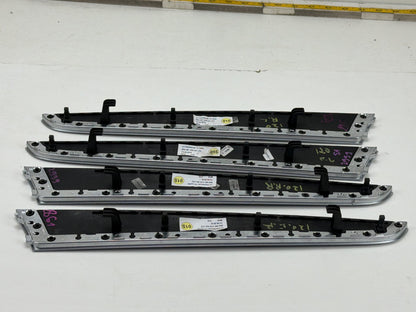 2013-2017 Audi Q5 8R Interior Door Card Wood Trim Inlay Panels Moldings Set OEM