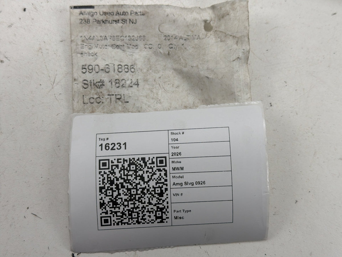 2013-2014 Nissan Altima Transmission Control Module TCM 310369HM0A OEM