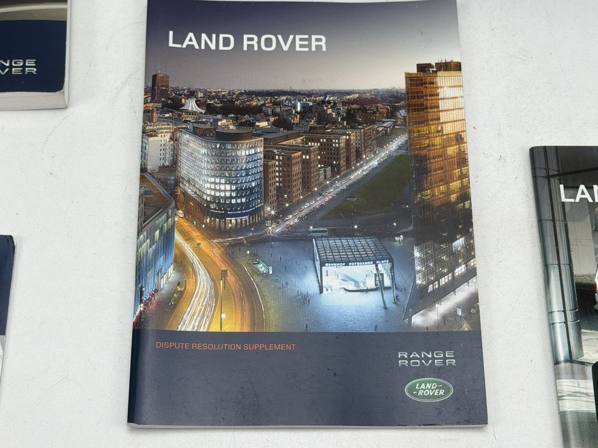 2010-2013 Land Rover Range Rover Owners Manual Guide Book OEM