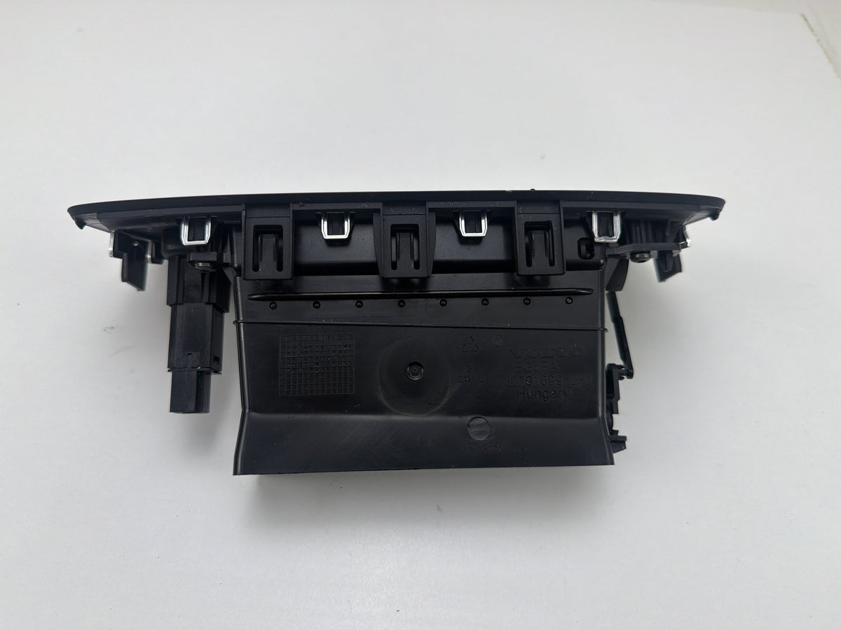 2011-2018 Volvo S60 Dash Center Air Vent Grille w/ Hazard Switch 30791699 OEM