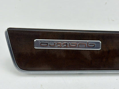 2013-2017 Audi Q5 Front Right Passenger Side Dash Trim Molding 8R1853190 OEM