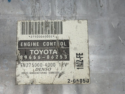 2002 Toyota Camry 3.0L Engine Computer Control Module Unit ECU 89666-06253 OEM