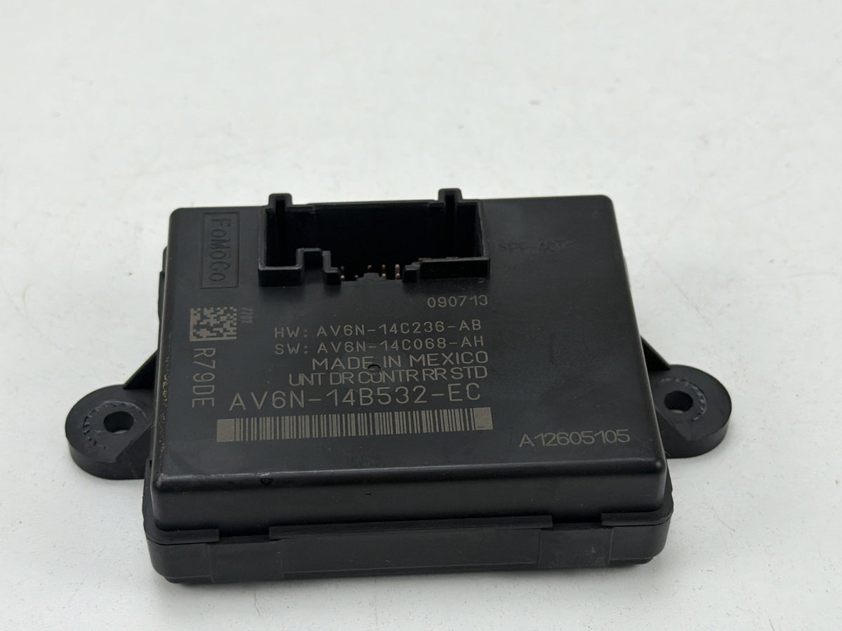 2013-2018 Ford C-Max Left Rear Door Control Module AV6N-14B532-EC OEM