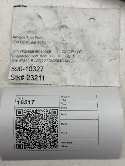 2017-2019 Honda Pilot Engine Computer Control Module Unit ECU 37820-RLV-C53 OEM