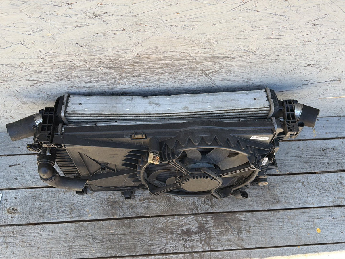 2013-2016 Chevy Sonic RS Radiator And Cooling Fan Shroud Assembly OEM