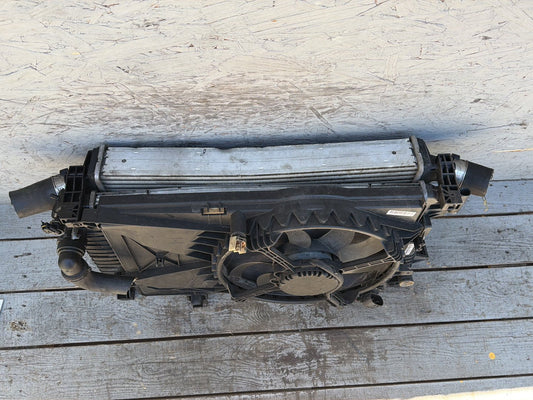 2013-2016 Chevy Sonic RS Radiator And Cooling Fan Shroud Assembly OEM