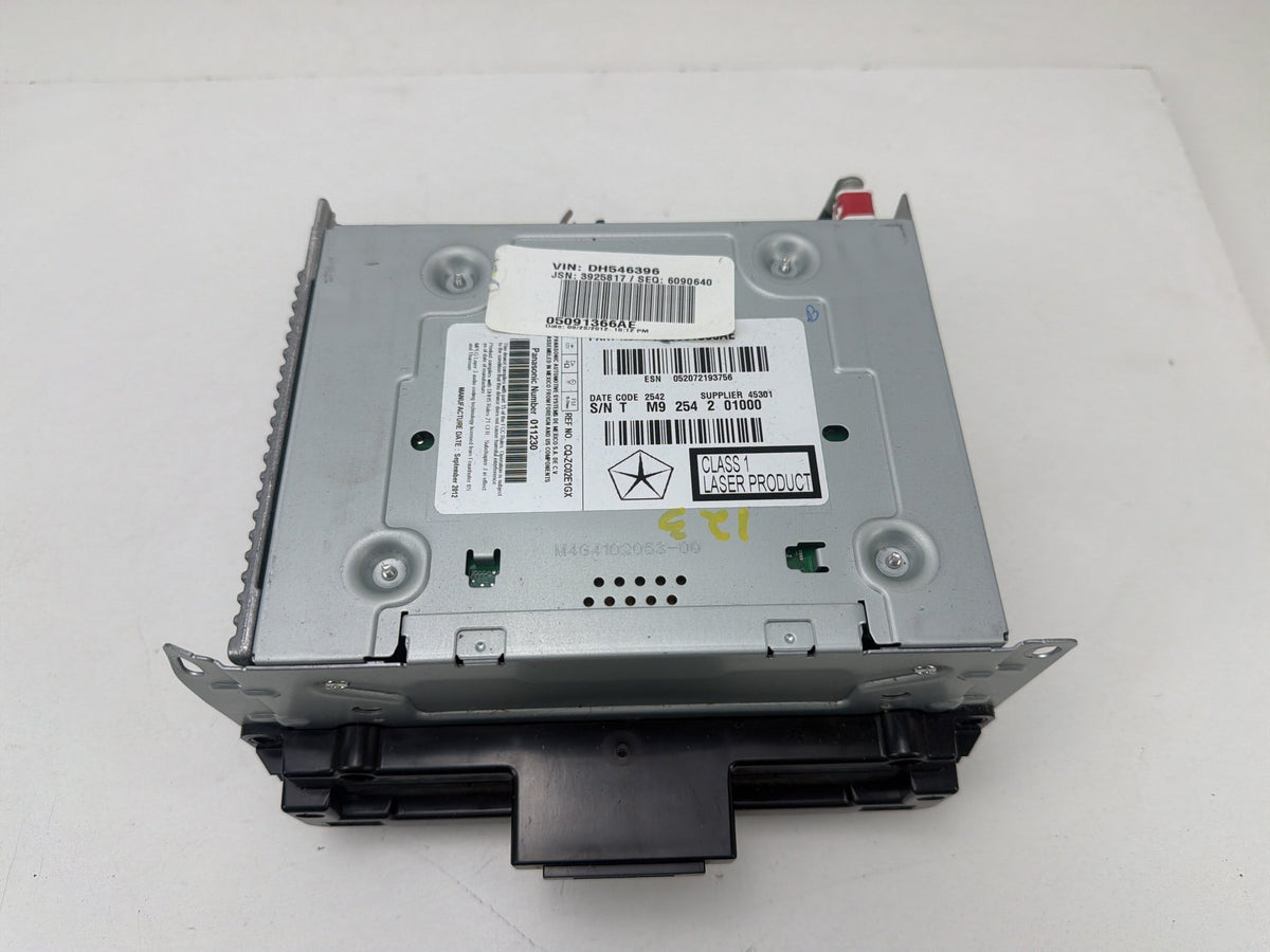 2013-2014 Dodge Charger Radio Receiver CD Player 05091366AE OEM