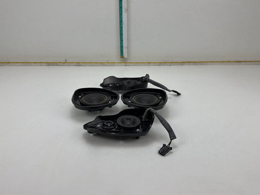 2003-2006 Porsche Cayenne Front Rear Door Tweeter Speaker Set 7L5035738 OEM