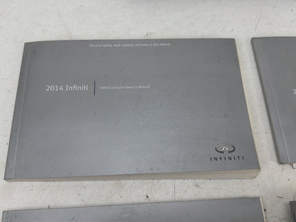2014 Infiniti Q50 Owners Manual Set Guide Books Case Pouch Wallet OEM