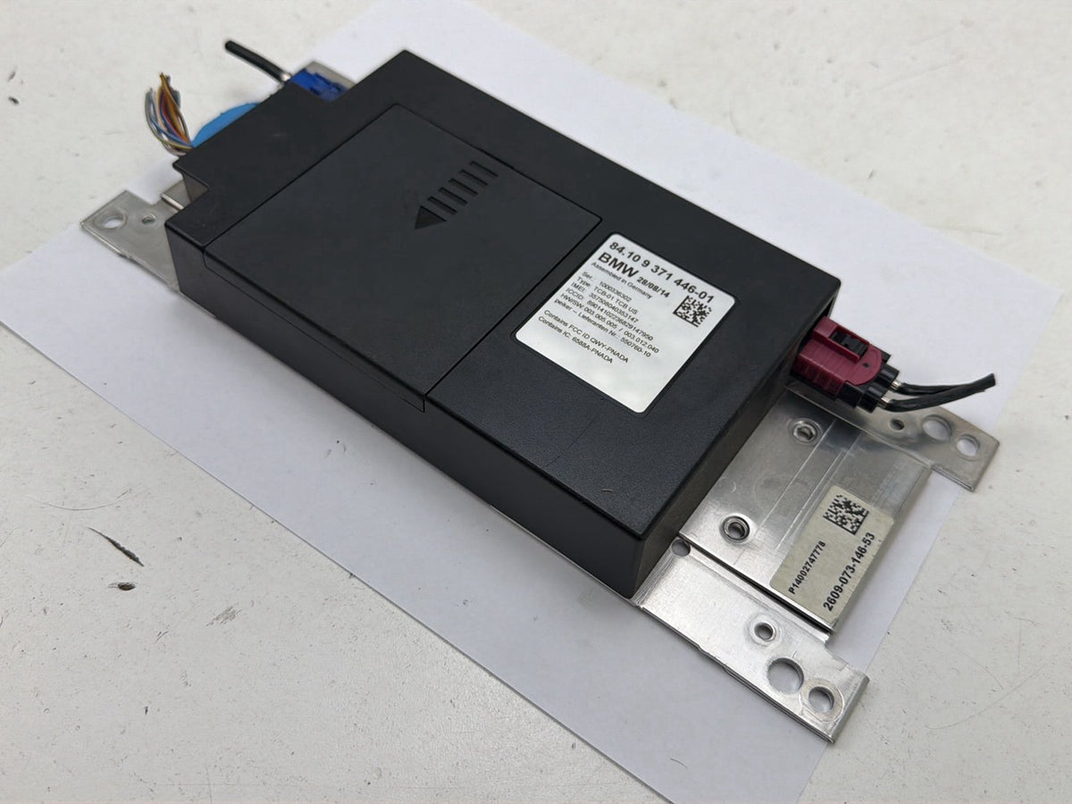 2010-2016 BMW 550i Telematic Control Module 84.10 9 371 446-01 OEM