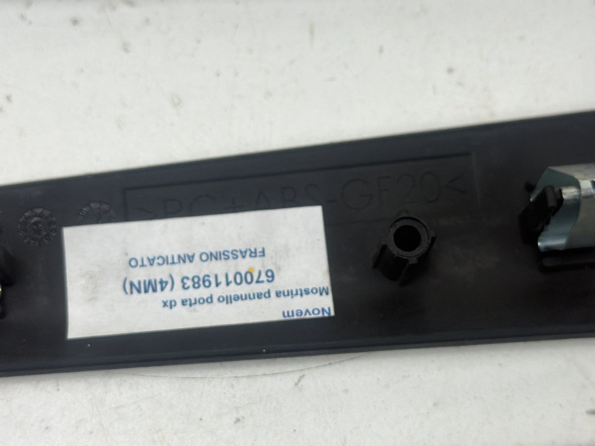 2014-2019 Maserati Ghibli Interior Door Panel Trim Set of 3 670011983 OEM