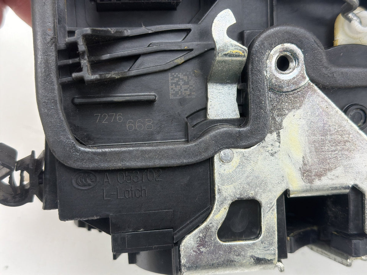 2007-2013 BMW X5 Front Right Passenger Side Door Lock Actuator Latch Carrier OEM