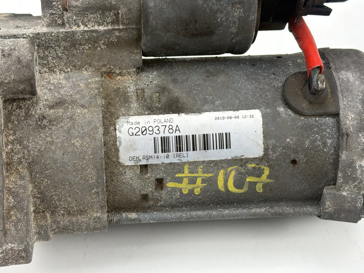 2011-2018 Volvo S60 2.0L Drive-E T5 T6 Starter Motor Engine Crank G209378A OEM