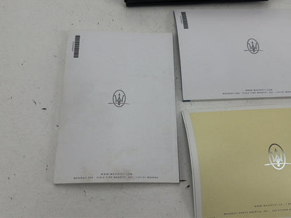 2014-2017 Maserati Ghibli Owners Manual Guide Book OEM
