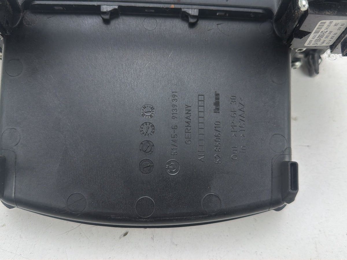 2008-2010 BMW 528i E60 Front Center Dash Storage Tray Box w/ Switch Panel OEM