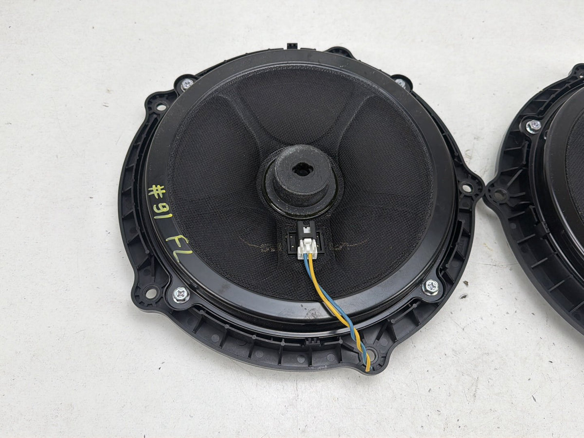 2014-2020 Infiniti Q50 V37 Front Right-Left Side Door Audio Bose Speaker Set OEM