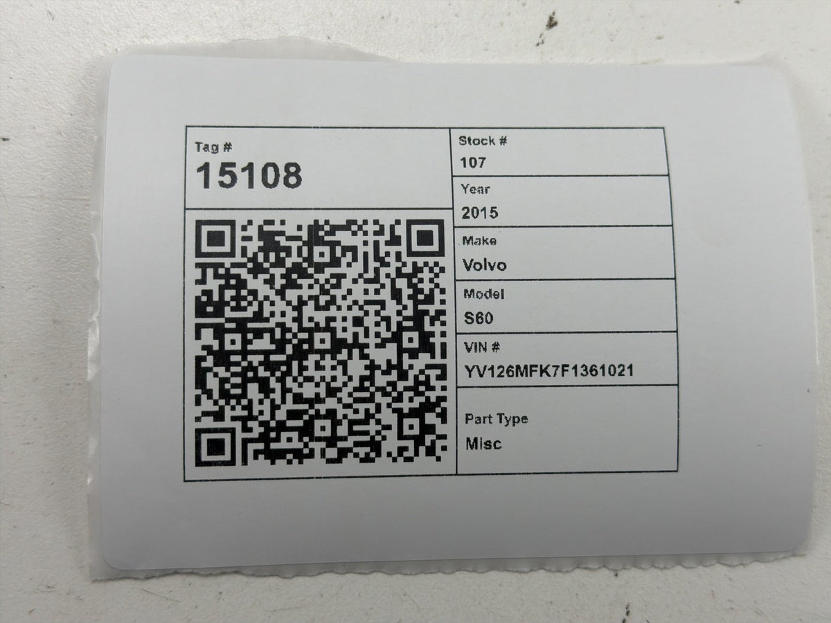 2011-2018 Volvo S60 Audio System Sound Amplifier Module Computer OEM