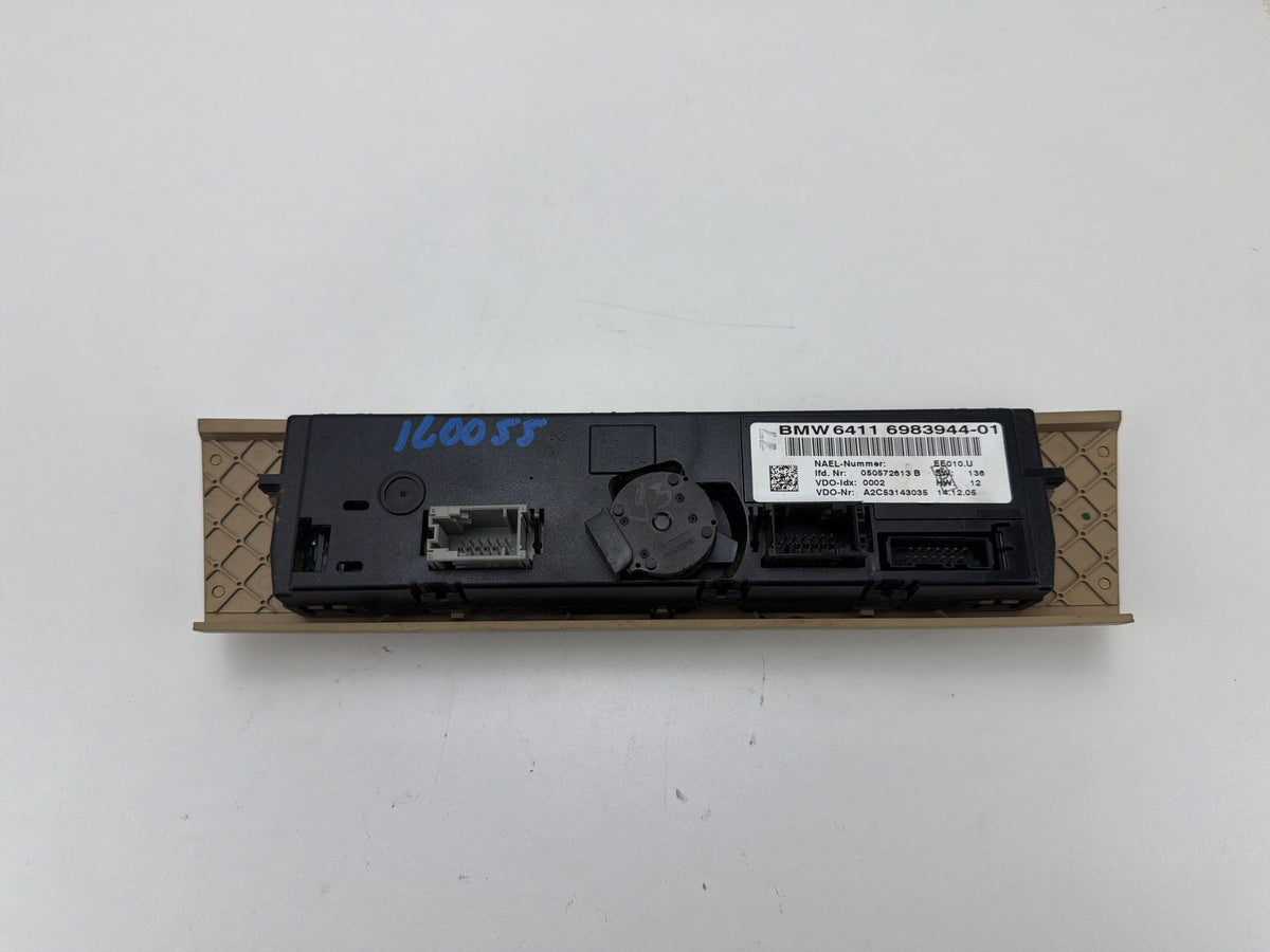 2006-2011 BMW 325i HVAC A/C Heater Climate Control Unit Panel 64116983944-01 OEM