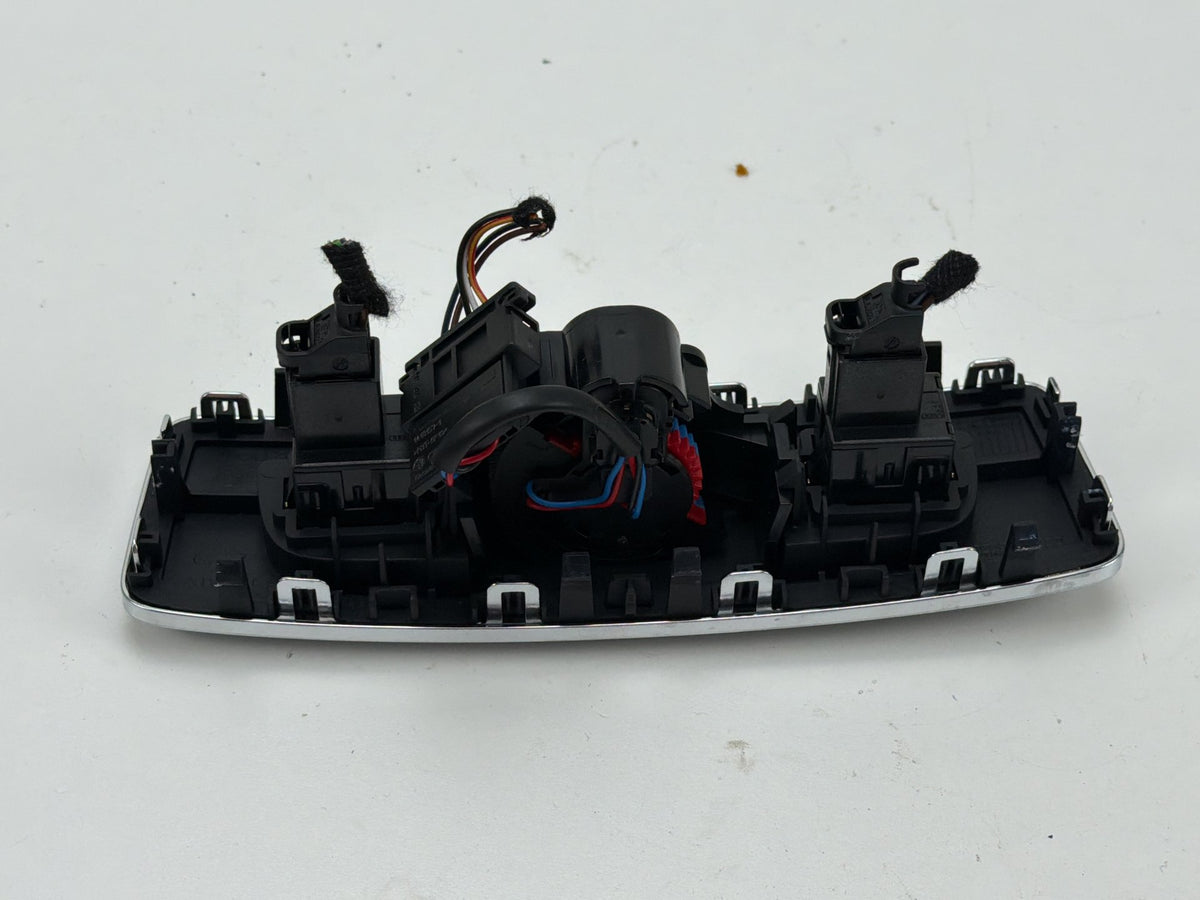 2012-2018 Audi A7 Center Console Seat Heater Climate Control Switch Panel OEM