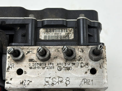 2015-2017 Audi Q5 ABS Anti-Lock Brake Pump Control Module 8R0614517DB OEM