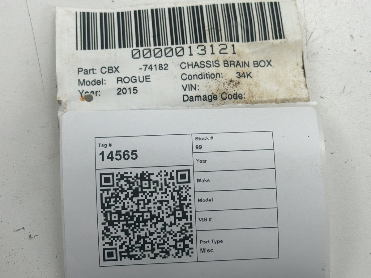 2013-2015 Nissan Rogue - Transmission Control Module 310F6-1VA1A OEM
