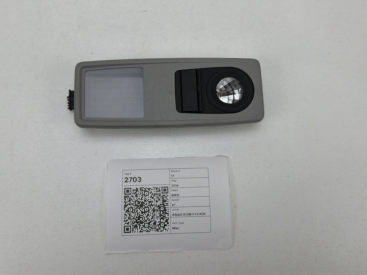 2014 BMW X1 E84-Rear Interior Dome Light Lamp OEM