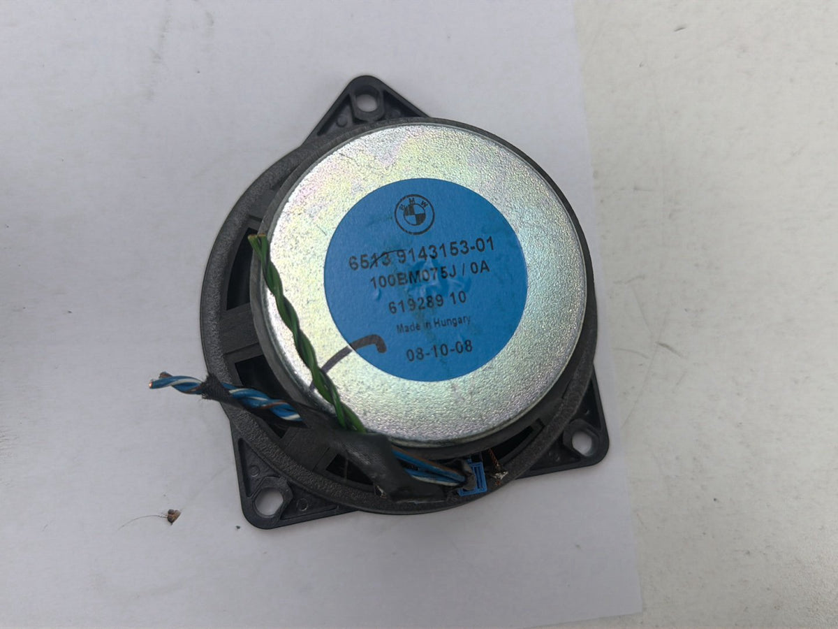2004-2010 BMW 528i E60 5 Series Door Midrange Audio Speaker 65139143153 OEM