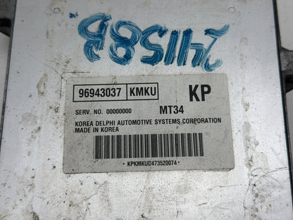 2008 Chevrolet Aveo5 Engine Computer Control Module Unit ECU 96943037 OEM