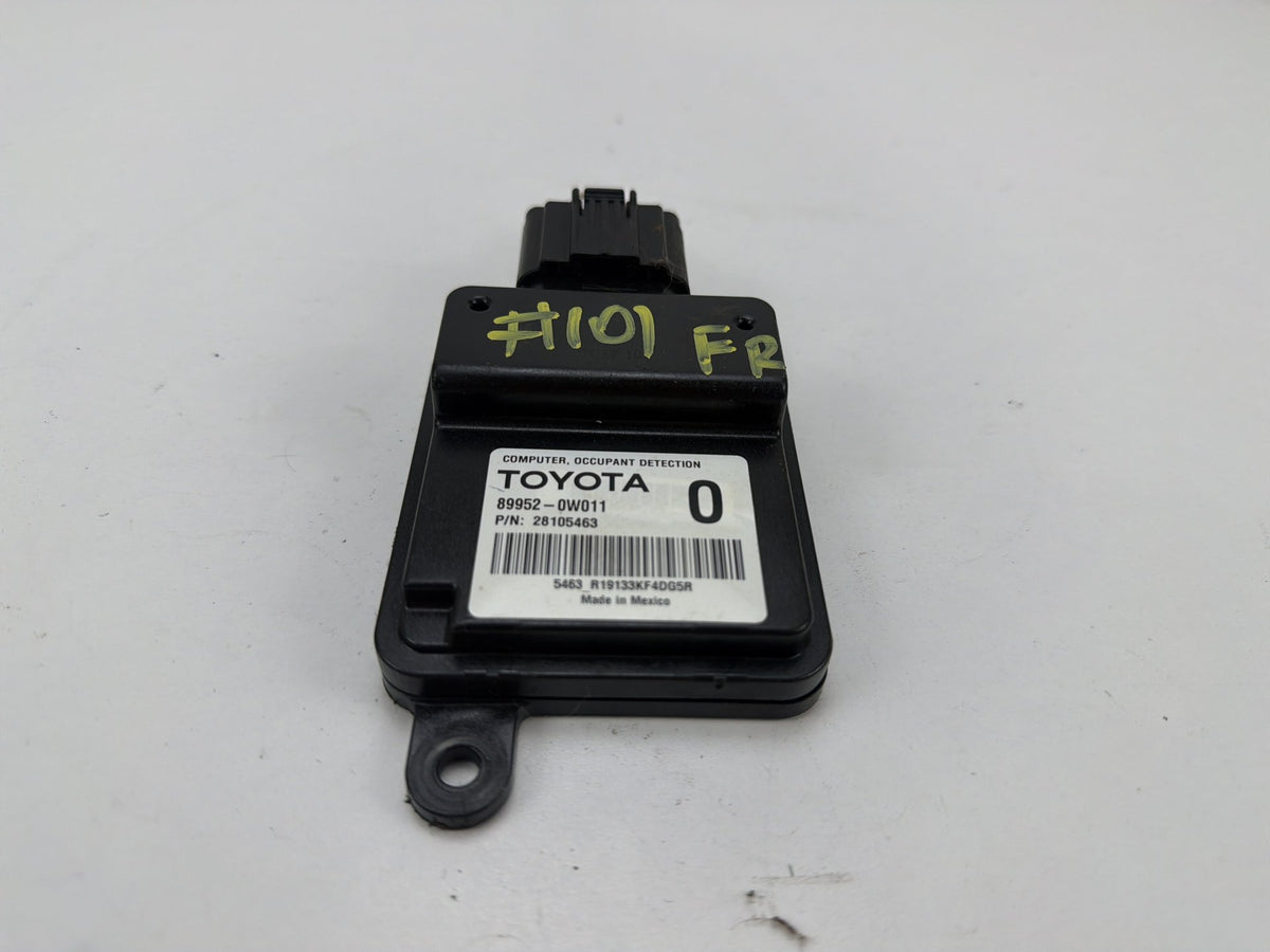 2007-2009 Lexus ES350 V40 Front Right Seat Occupant Detection Sensor Module OEM
