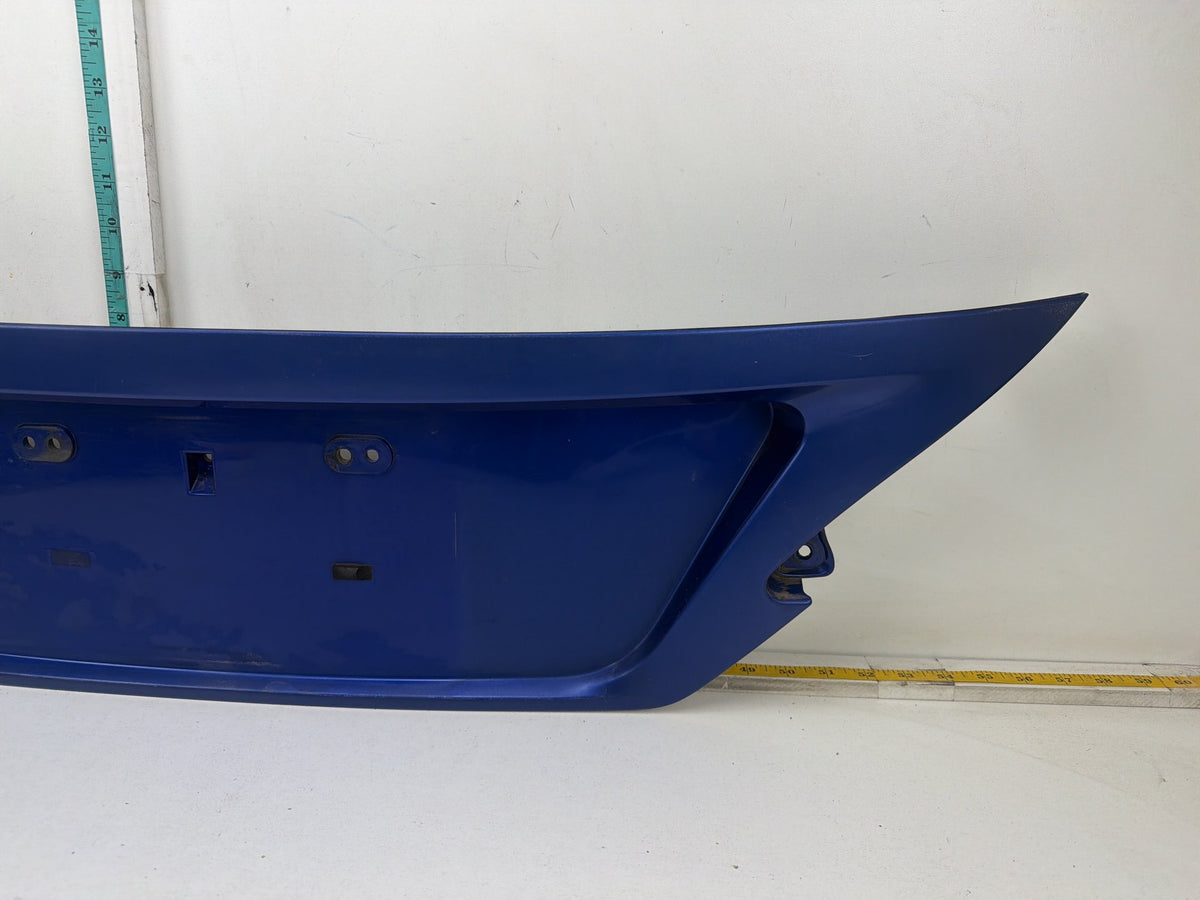 2010-2015 Lexus IS250 Convertible Rear Trunk Lid Garnish Molding Blue OEM